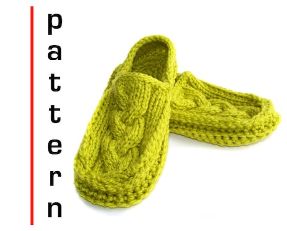 Knit Slippers Patterns: Knitted Slipper Pattern, Slipper Knitting