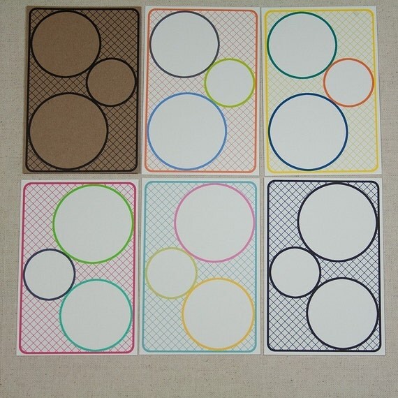 Circle Journal Blocks
