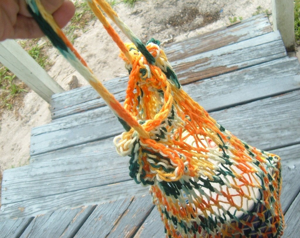 Cotton Mesh Knit Market Bag