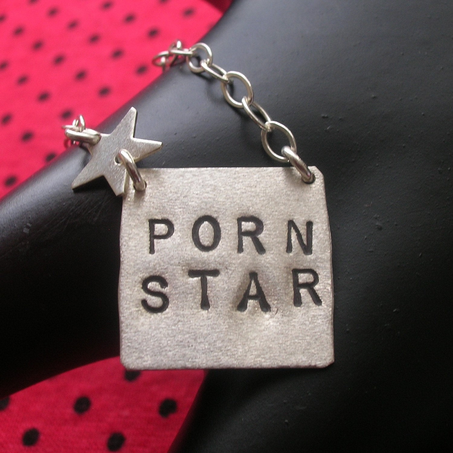 Interesting Valentine's Day Gifts: Porn Star Necklace