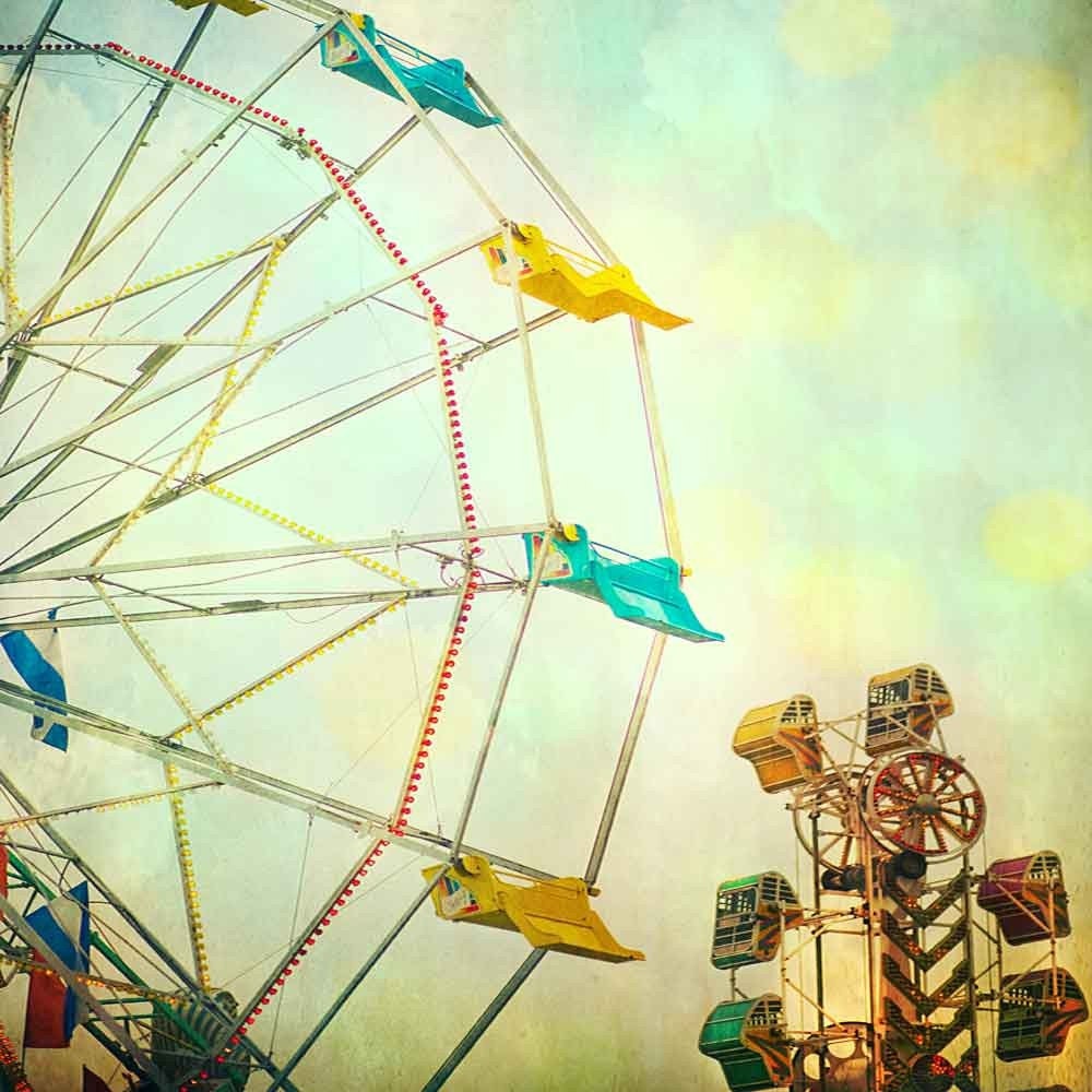 Our Ups And Downs - Fine Art Carnival Photography 8x8