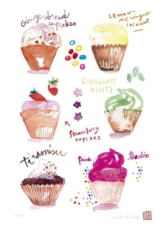 Cupcakes collection-No.1- Print