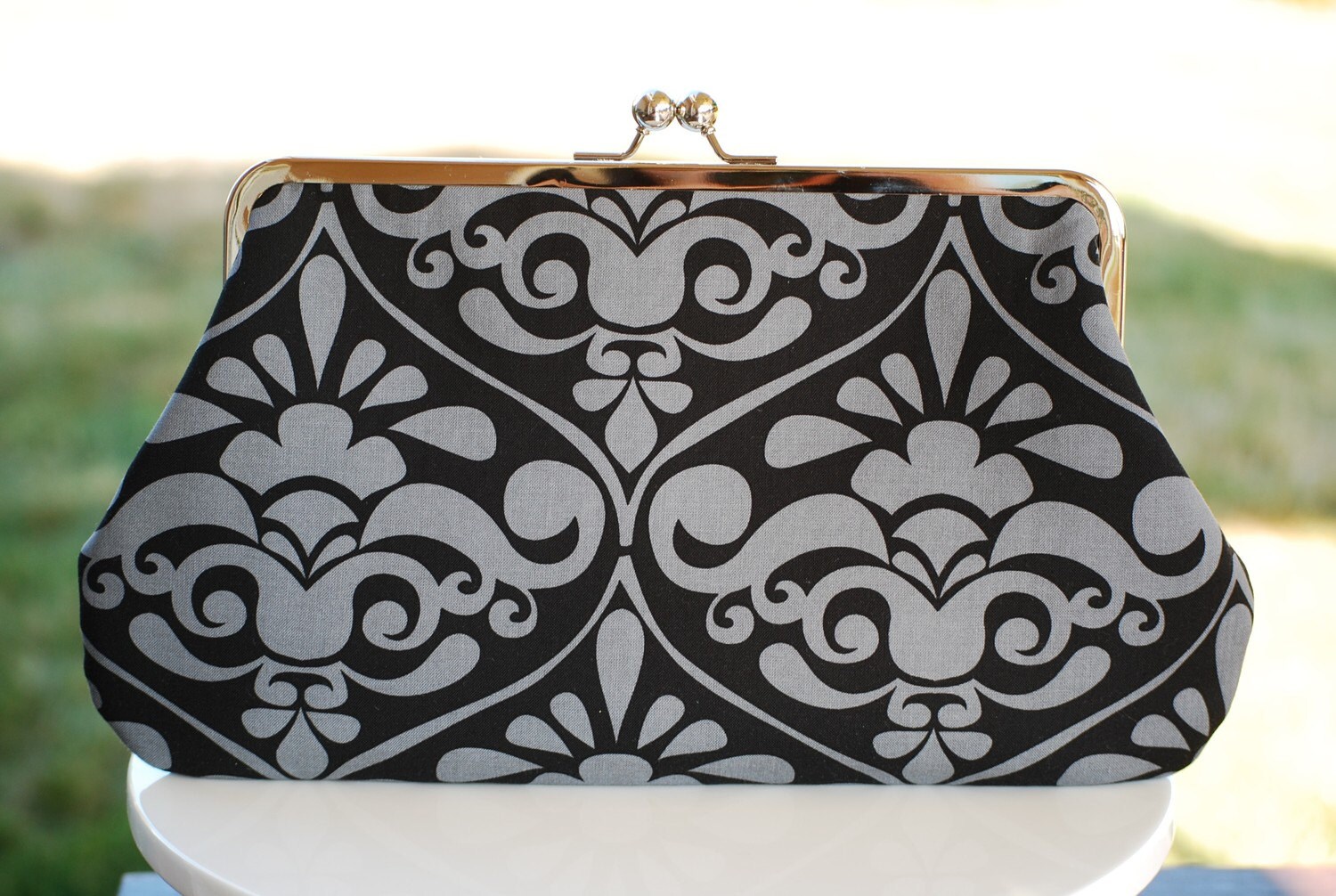 Beautiful Large Clutch and/or Diaper Clutch...Baby Diaper and Wipe Clutch Bag