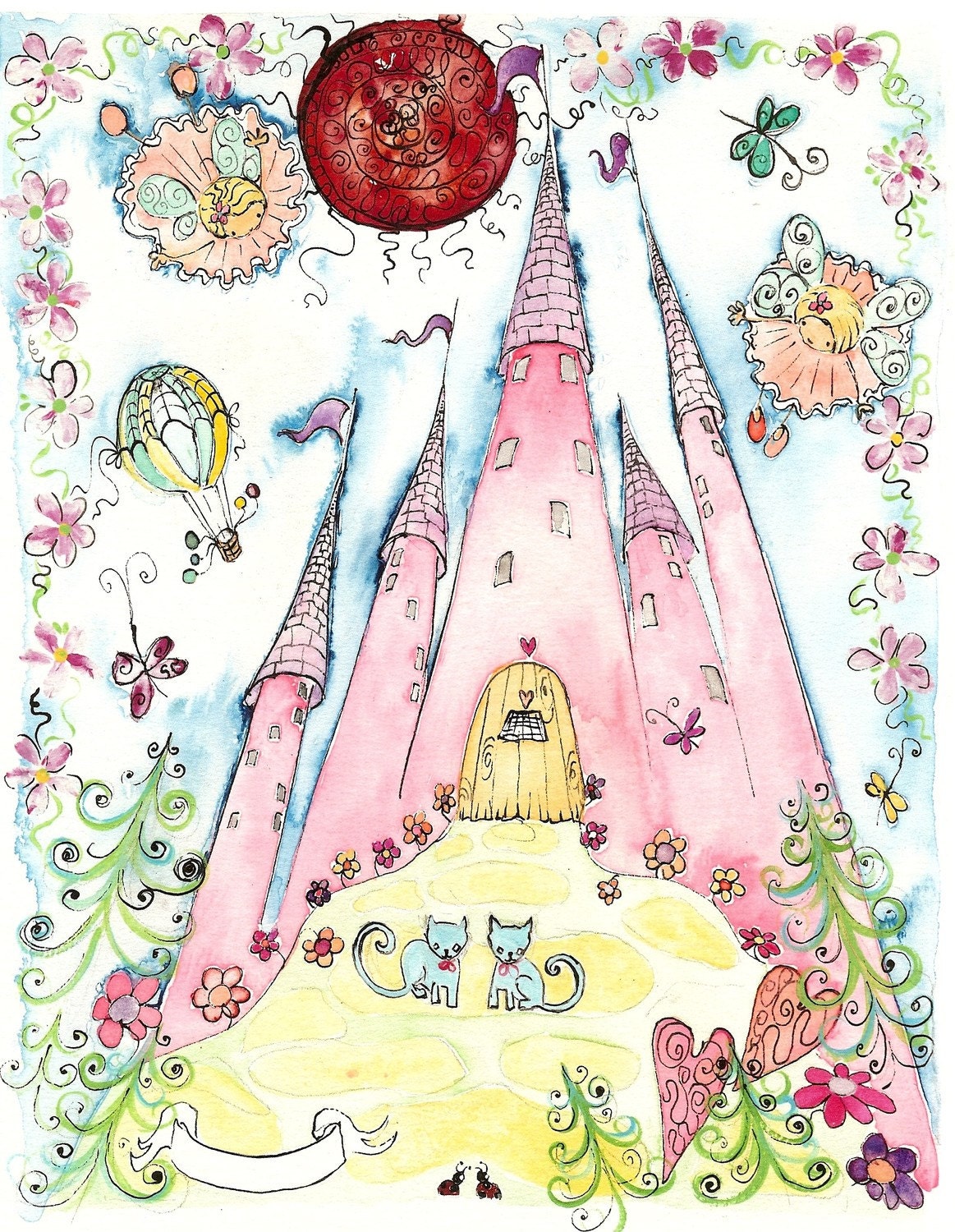 Fairy Palace Print
