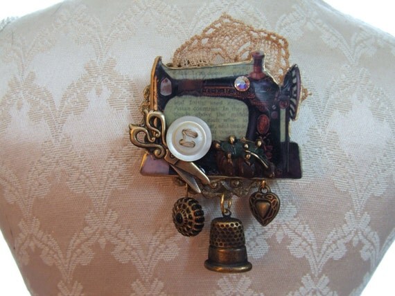 First  Lesson Brooch - FREE SHIPPING