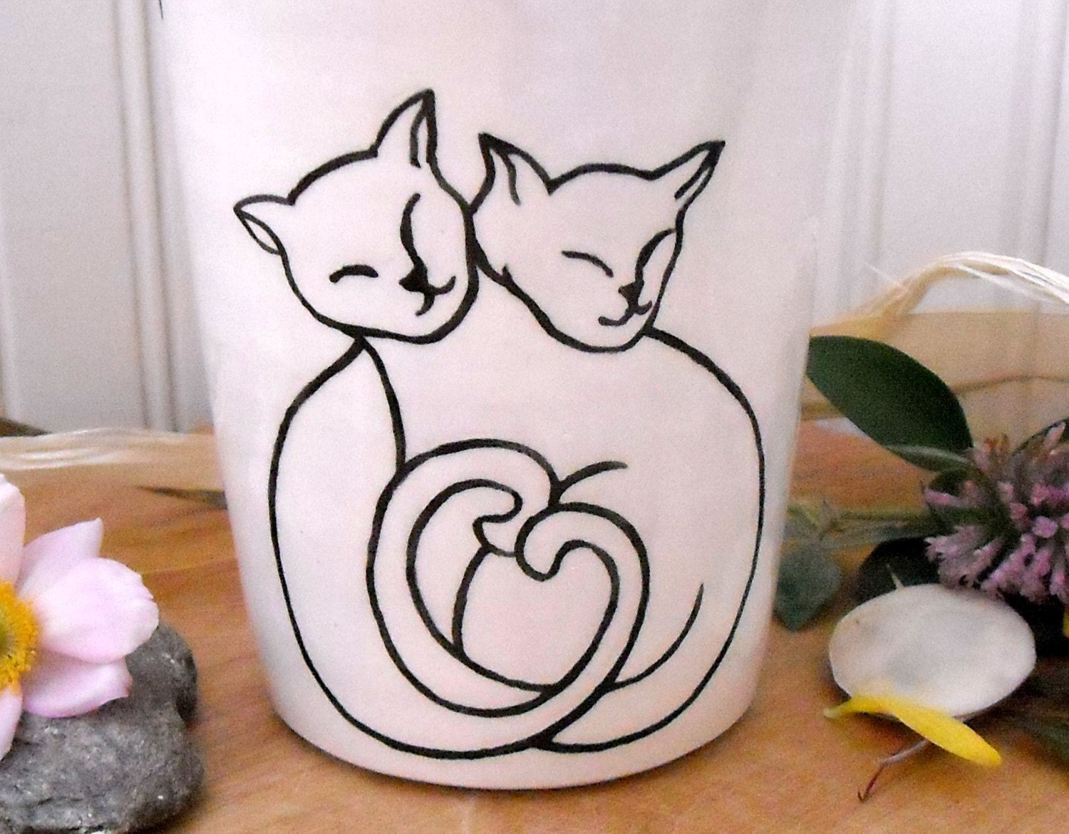 MEOW PURR - Gorgeous Kitty Cup/Vase