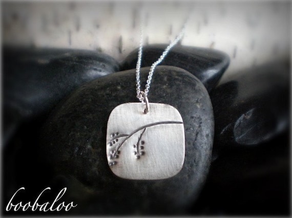 Willow Branch - Sterling Necklace