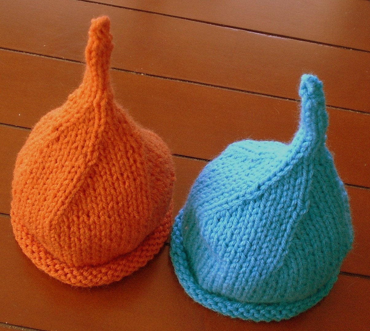 WOODLAND ELF Newborn Baby Hat - Great Photo Prop - Garden Pixie Fairy Tuque - Pick your color - boy girl unigender - Custom Knit to order  - ORIGINAL DESIGNER