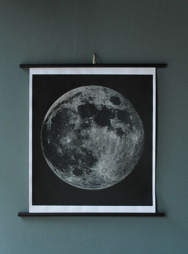 Moon Chart Print (Signed)