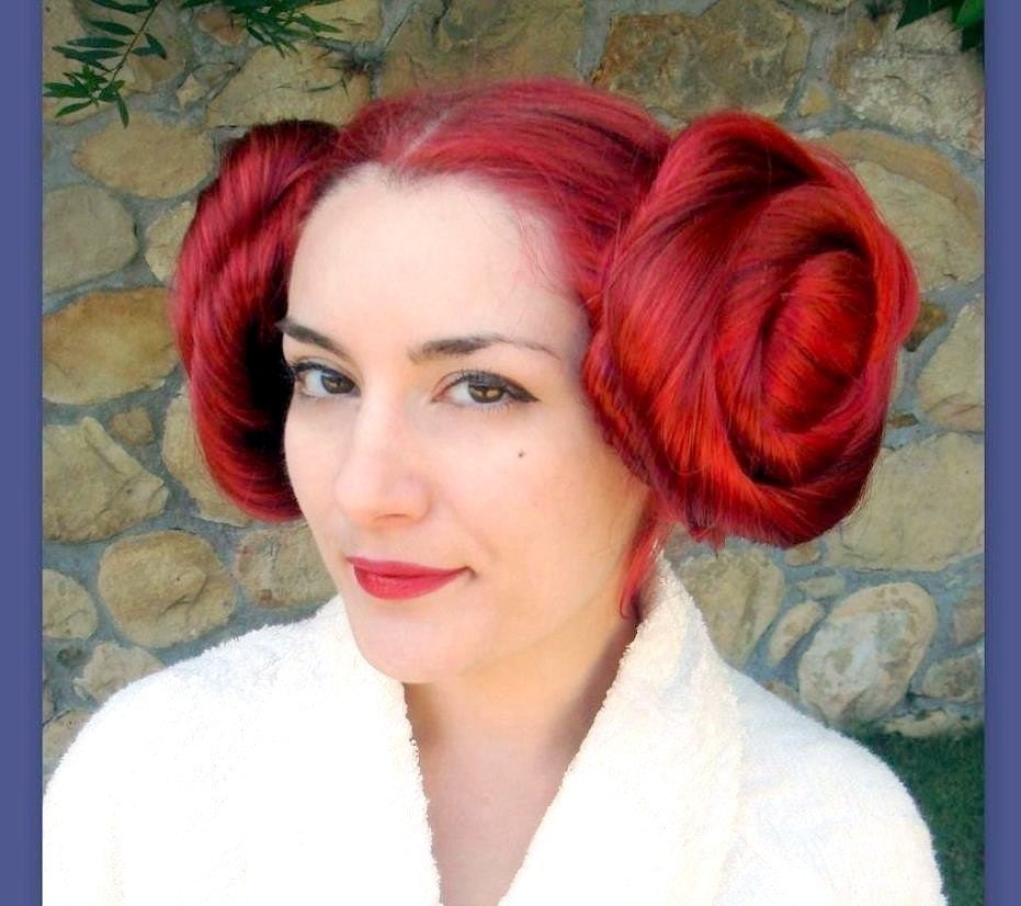 Star Wars Princess Leia Hair. Star Wars Inspired Princess