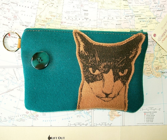 Wool Kitty Pouch