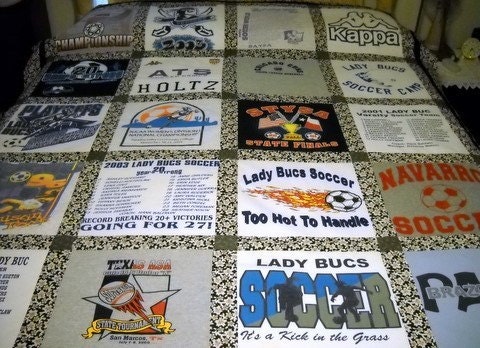 T shirt Quilts made to order save your memories in a forever quilt Created Just For You By Me