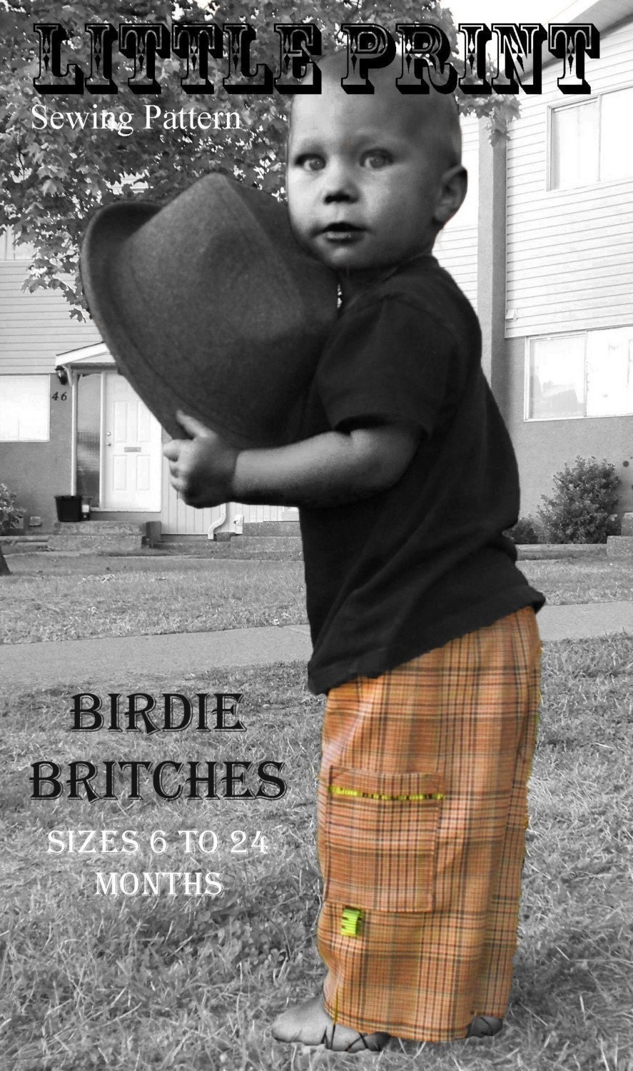 Birdie Britches ePattern - pants for baby-toddler