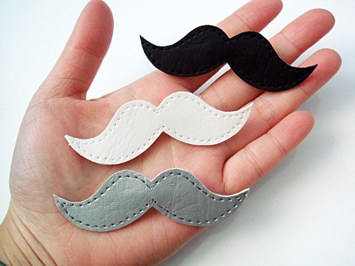 Fancy Moustache Pins