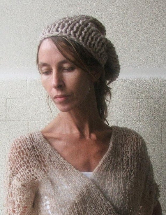 Fawn Chunky Hat . 4 left in this shade