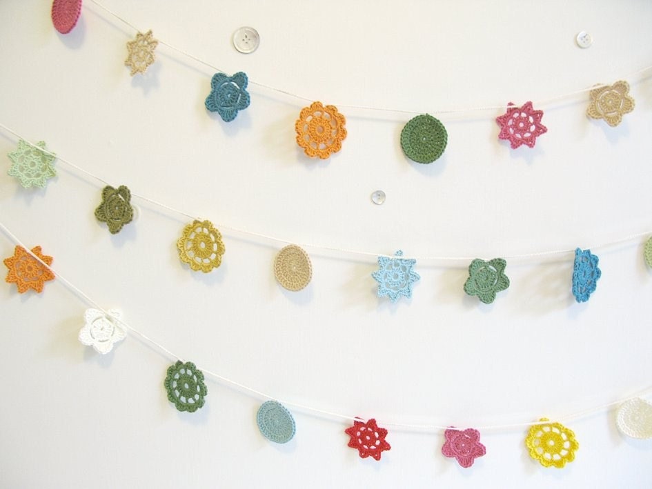 forever flower garland - choose your own colours...