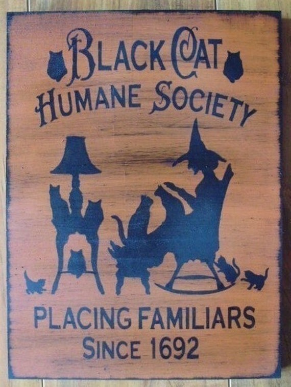 Humane Society Cats. Black Cat Humane Society Signs