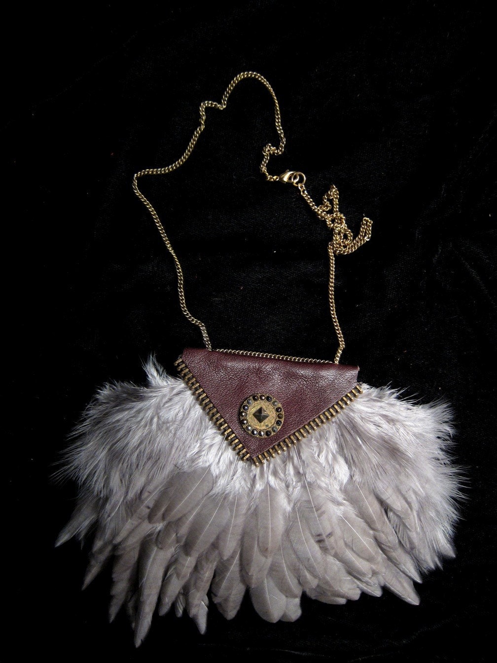 Feather Chest-plate Necklace