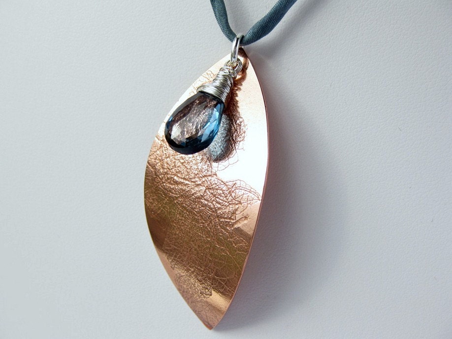 Formed from hand pierced copper sheet, shaped and textured in a rolling mill before being polished to a beautiful lustre.