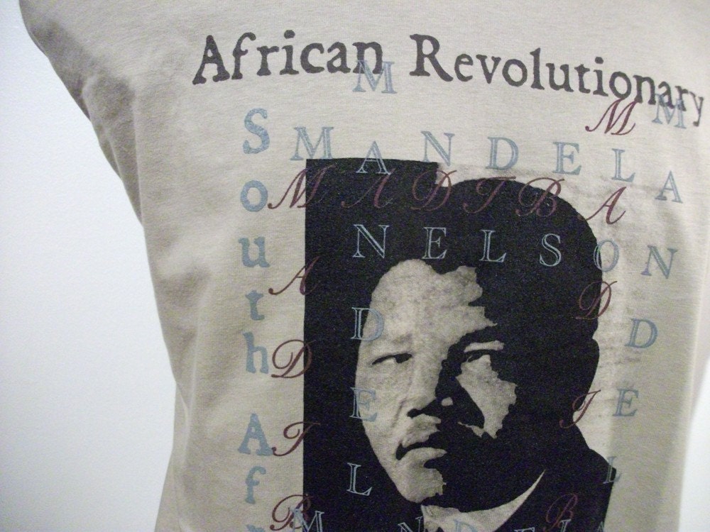 T Shirt of Nelson Mandela of South Africa