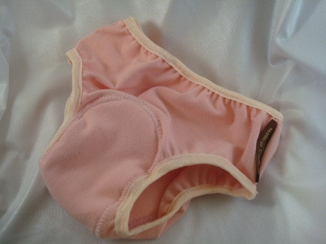 Organic Bamboo Toddler Training Underwear with Waterproof Pad - Ready Rose - Coral 1426