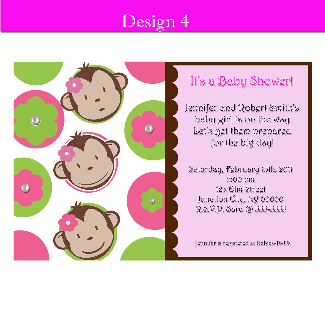 free monkey clipart for baby shower - photo #29