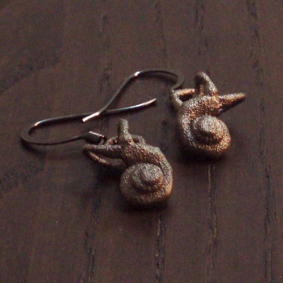 photo of Anatomical Jewelry: Inner Earrings with Bronze Finish