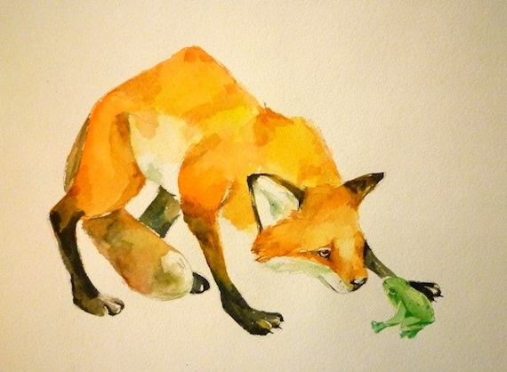 Fox and Frog