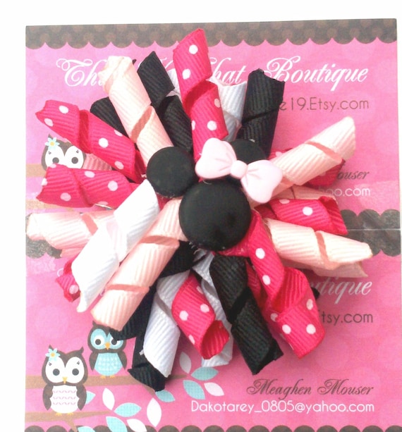 Minnie Mouse Korker Bow