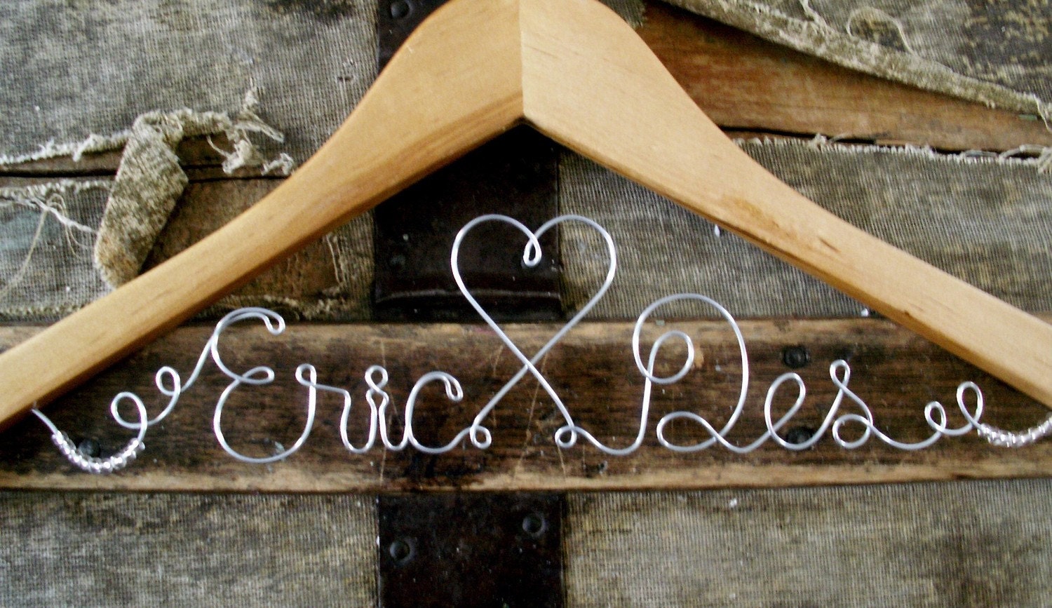 PERSONALIZED HANGER, Perfect for a Bride, Makes a lovely gift for Bridesmaids