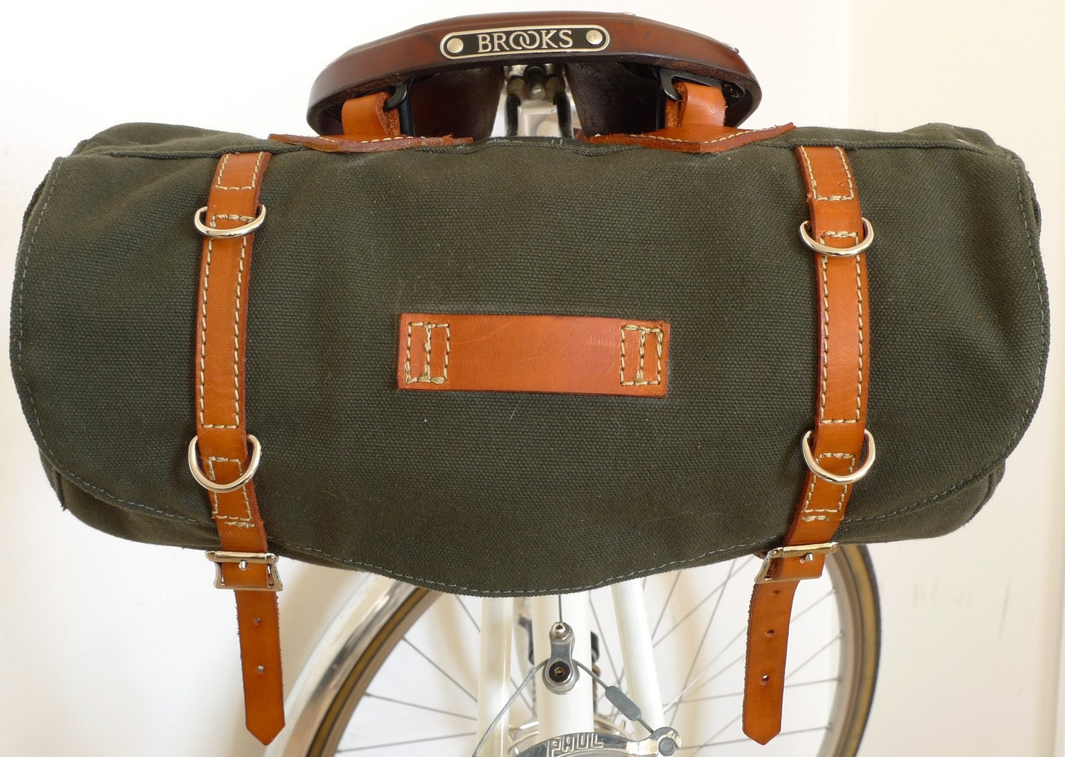Hunter Green Bicycle Bag