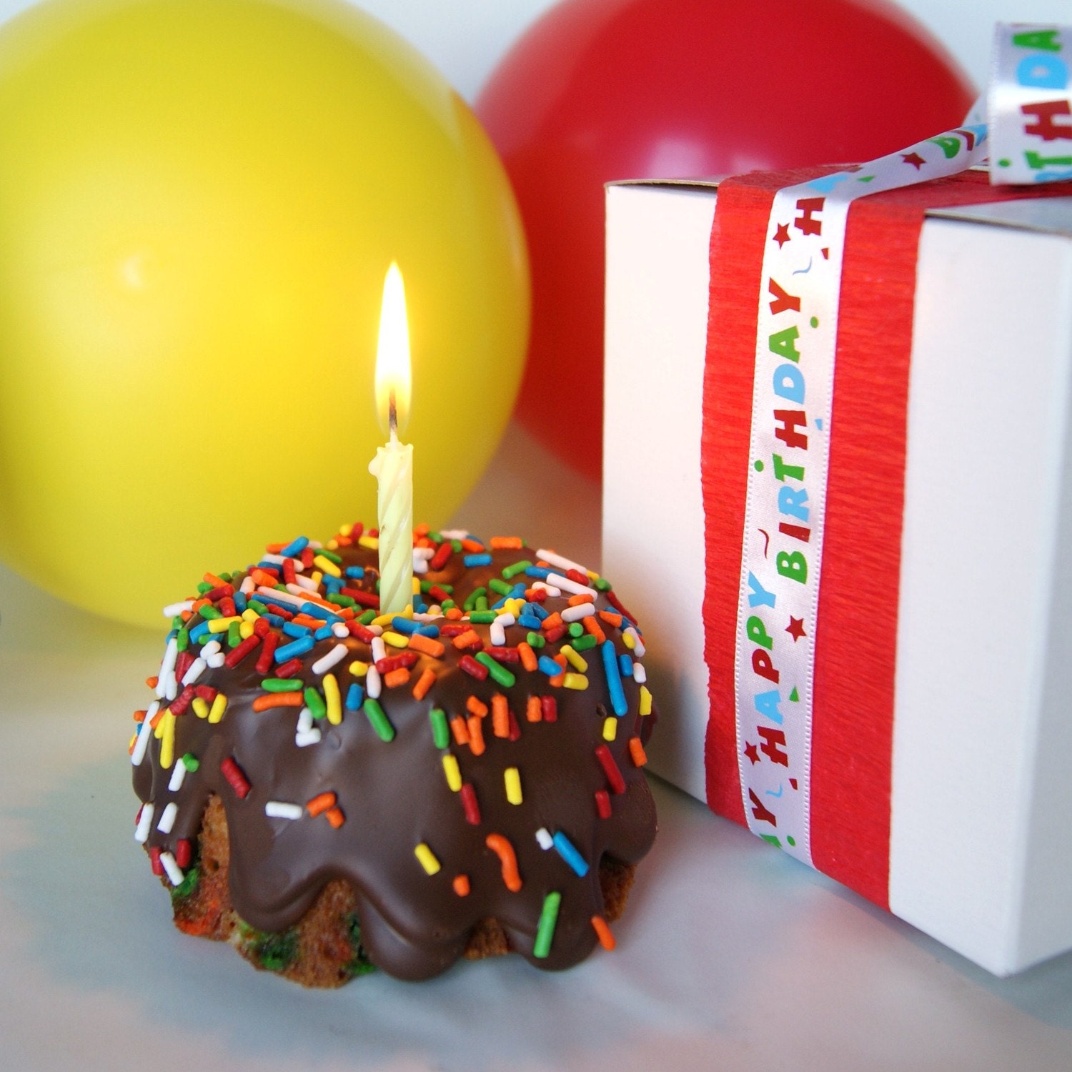 The Birthday Cake, mini bundt cake