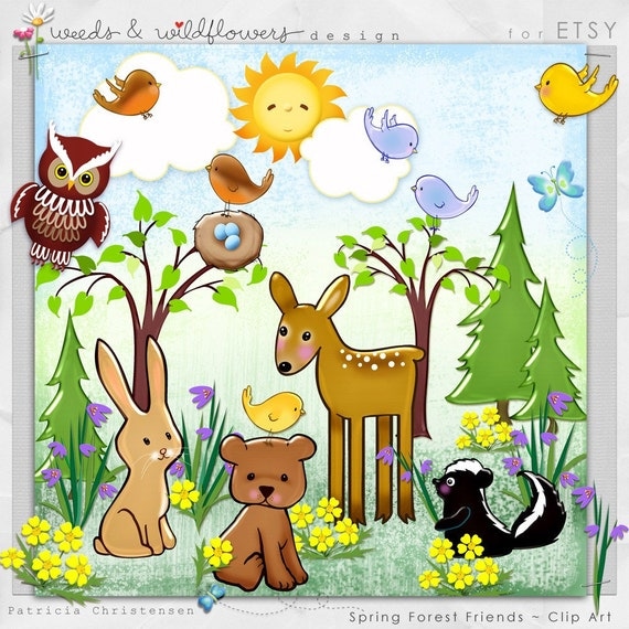 baby animals clip art. aby animal clipart.