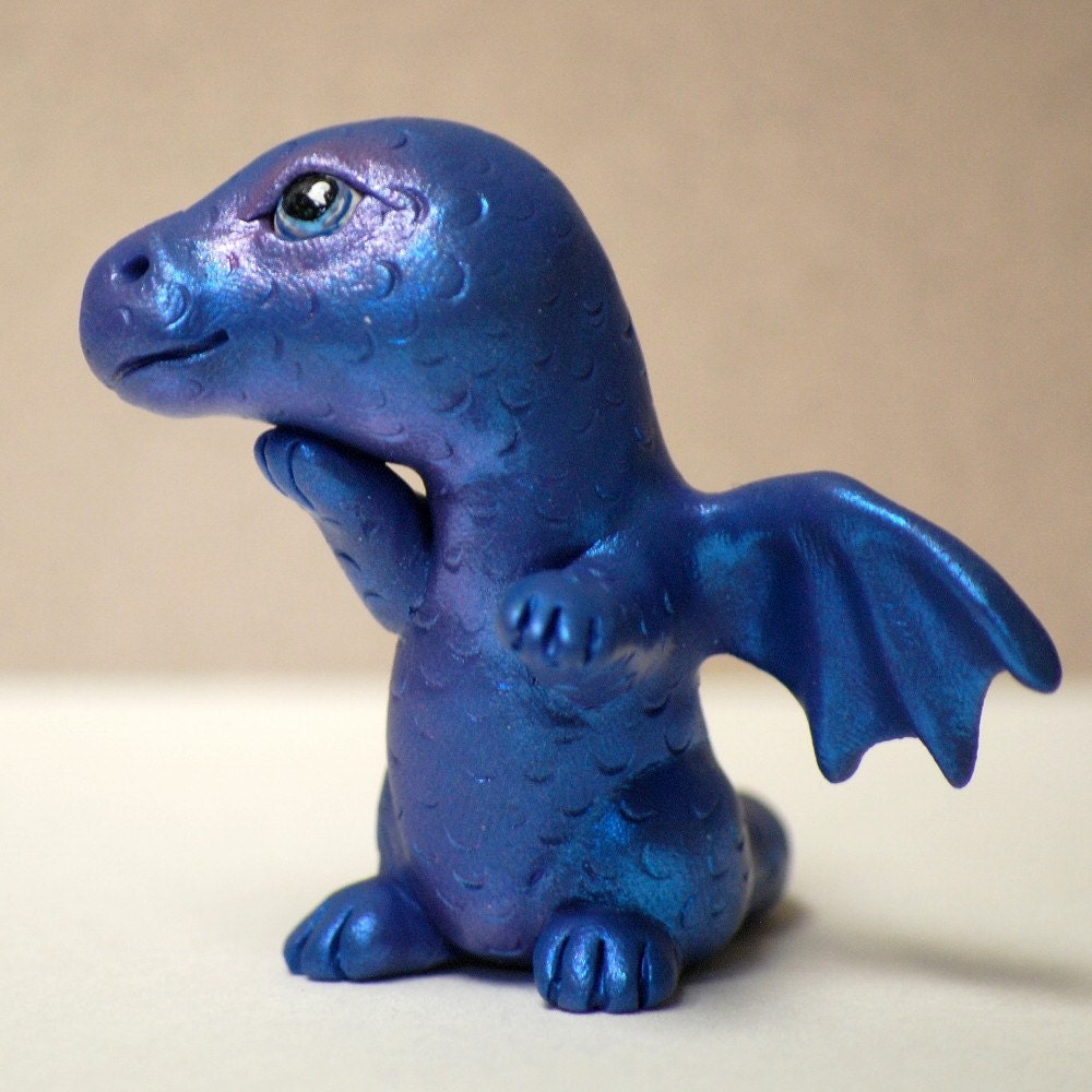 Little Bluish Purple Dragon by Shelly Schwartz