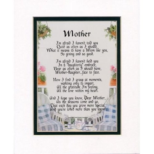 mothers day poems from daughter to mother. Mother - Mother#39;s Day Gift,