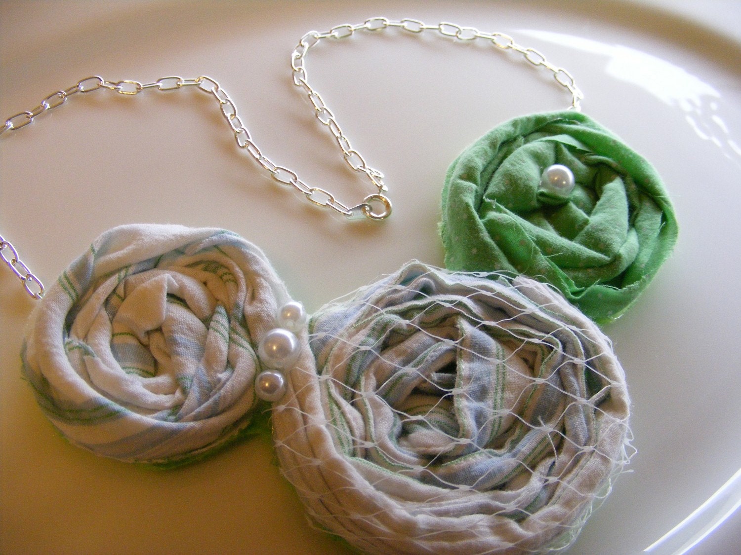 You R One Of A Kind Rosette Necklace