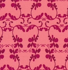 One yard Tina Givens Climber fabric in Violet from her Haven's Edge line