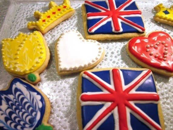 Royal Wedding Cookies Order by Monday April 25th 5pm to ensure delivery by Wedding date - Gluten Free