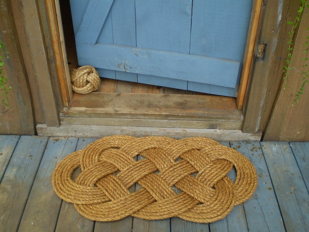 Ocean Mat  Nautical Doormat - Large - On sale for summer - Now 85 dollars