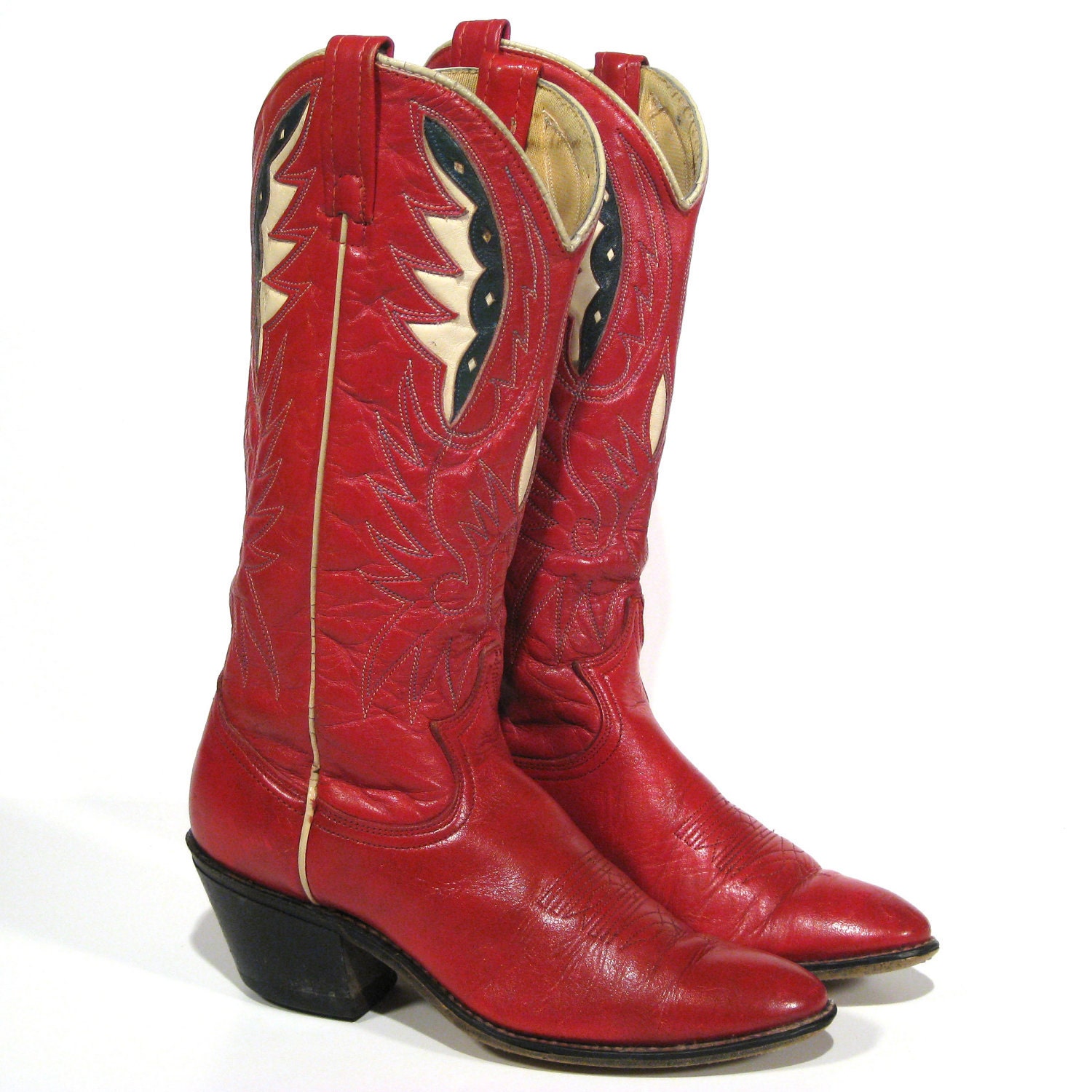 Vintage Cowboy Boots Wmns 6 1/2 ACME