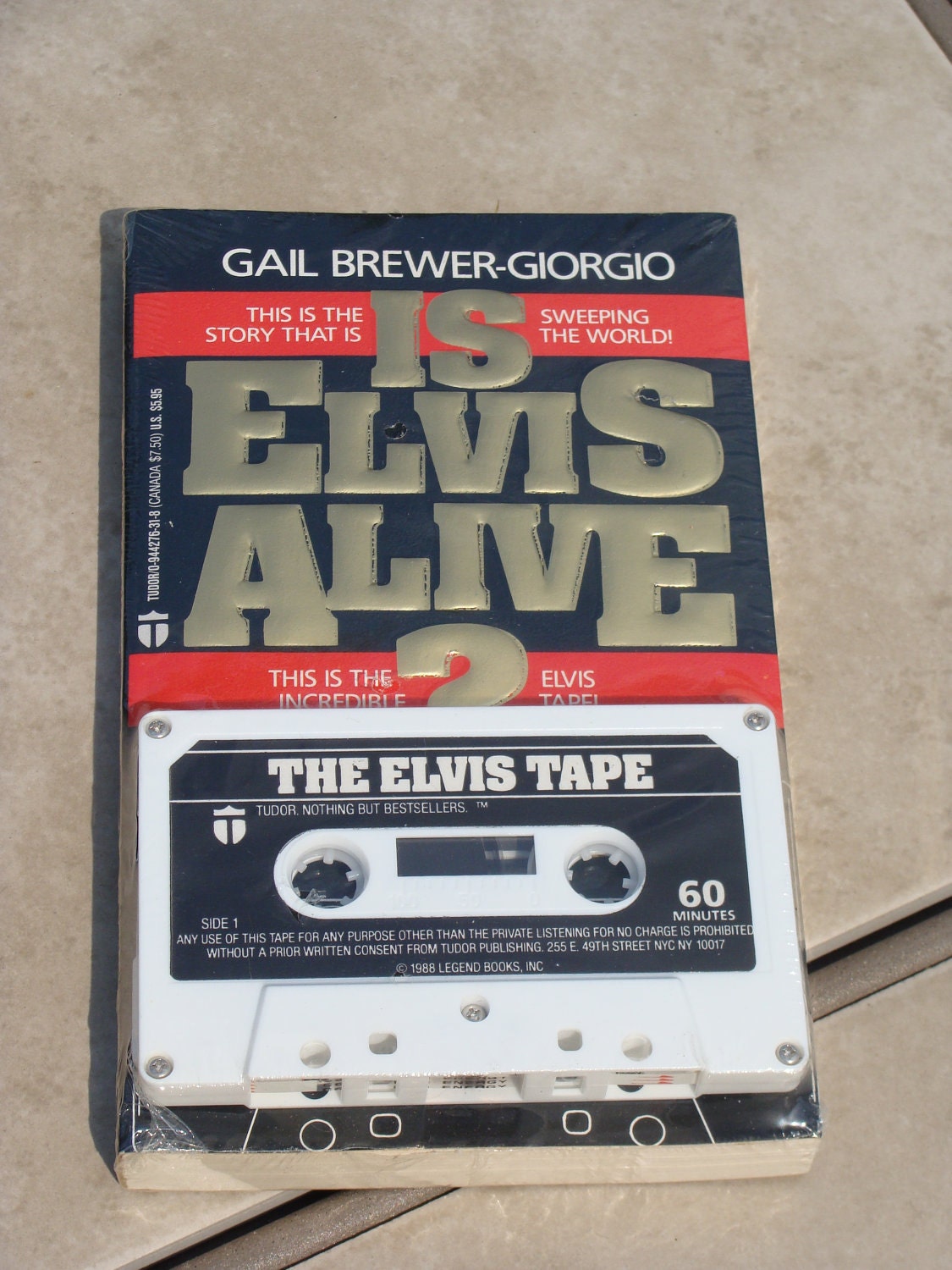 Is Elvis Alive- Book and cassette combo