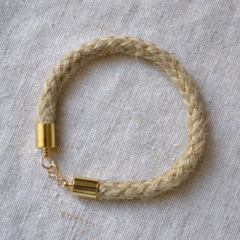 woodland rope bracelet