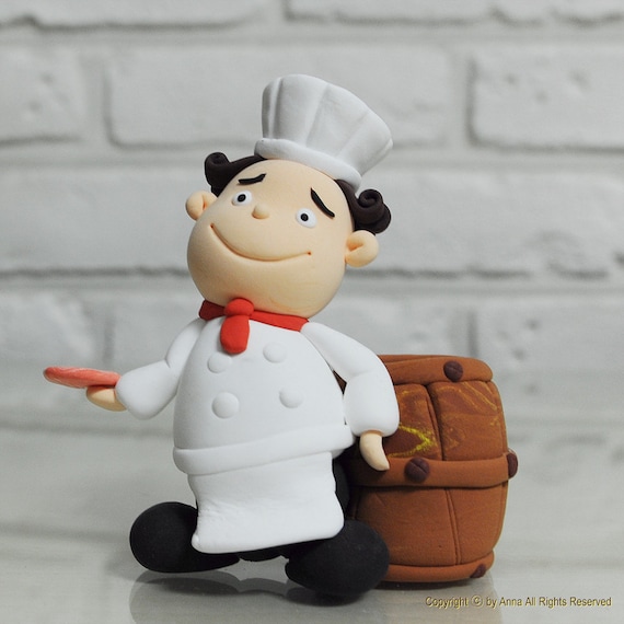 Chef theme cake topper Decoration Gift
