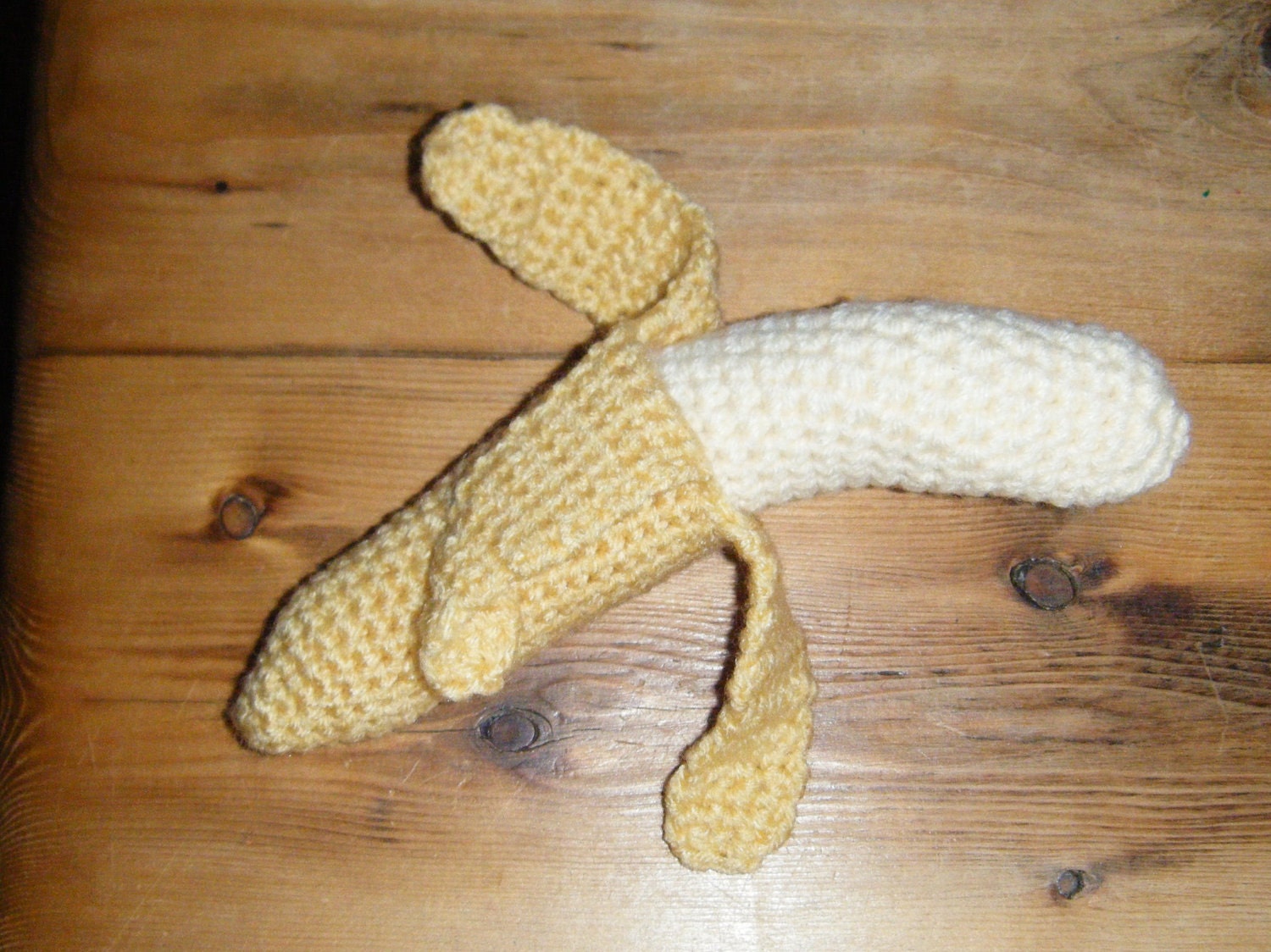 Handmade Crochet Banana - Cotton