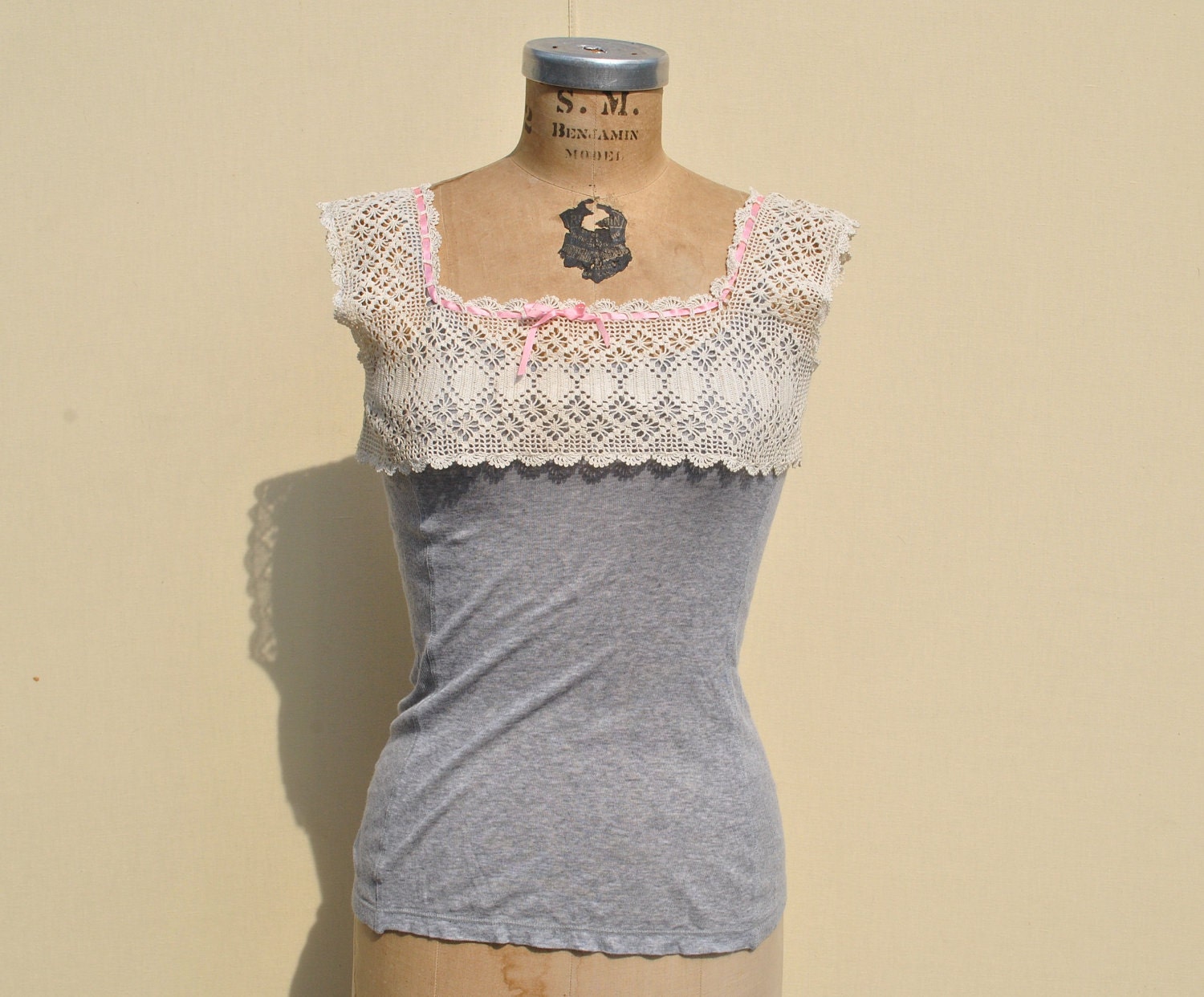 20% OFF HOLIDAY Vintage Top Crochet Lace VENDA Collar