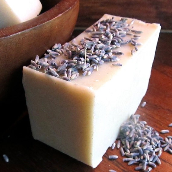 Lavender Harvest, one BIG, skin loving, handmade, cold process bar of real soap