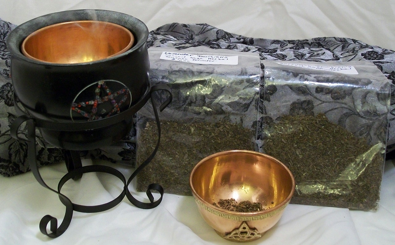 Lavender Invisions Sacred Sage Herbal Incense Powder