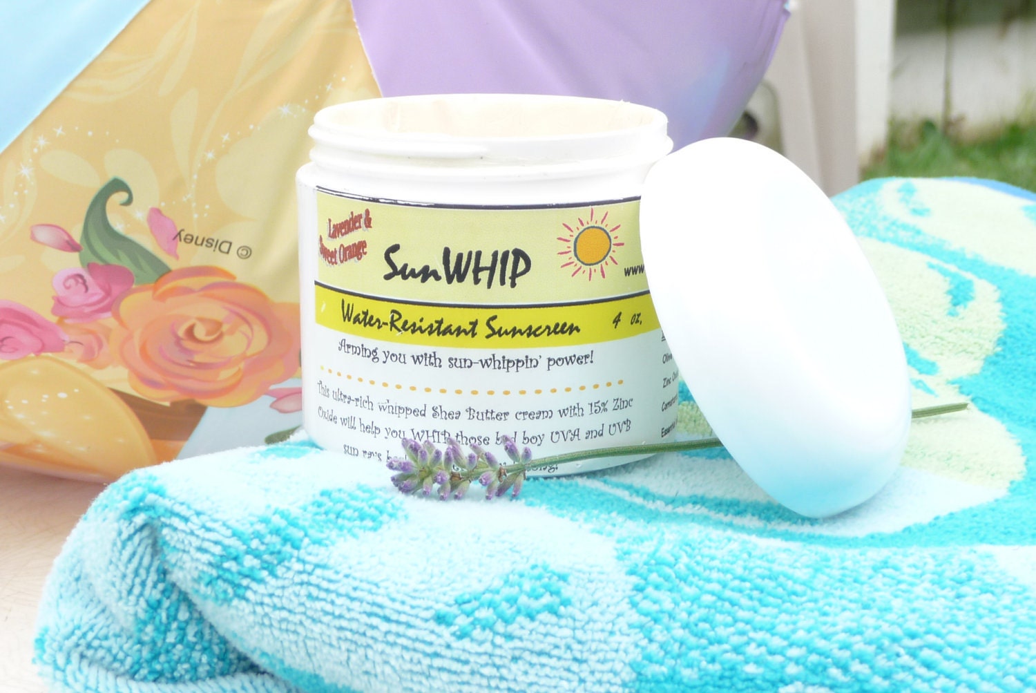 SunWHIP Waterproof Shea Butter Sunscreen 4 oz.