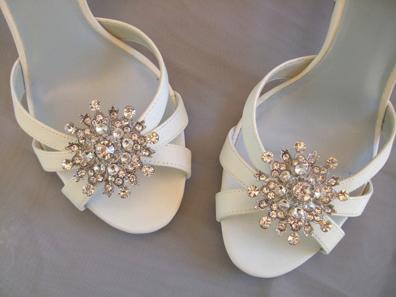 Crystal Shoe Clips