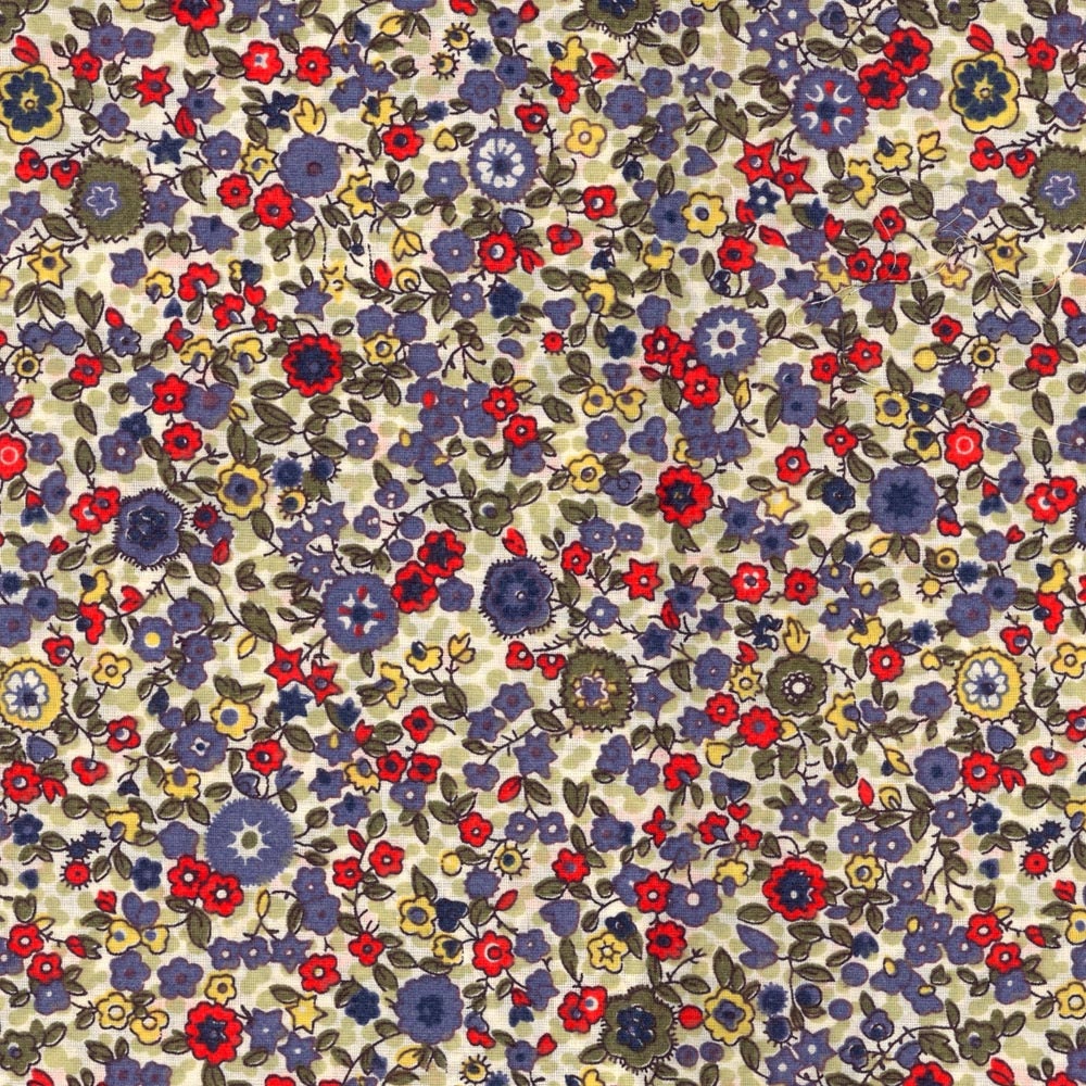 Keiko  LIberty of London fabric Fat Quarter Primary Colours 23in x 22in